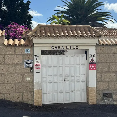Casa Lilo, En Jardin Grande,con Gran Piscina, Con Pergola Y Barbacoa Вилла